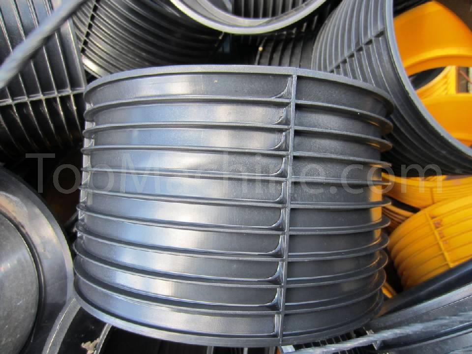 Used Mouds for PE corrugated pipes  Moulds