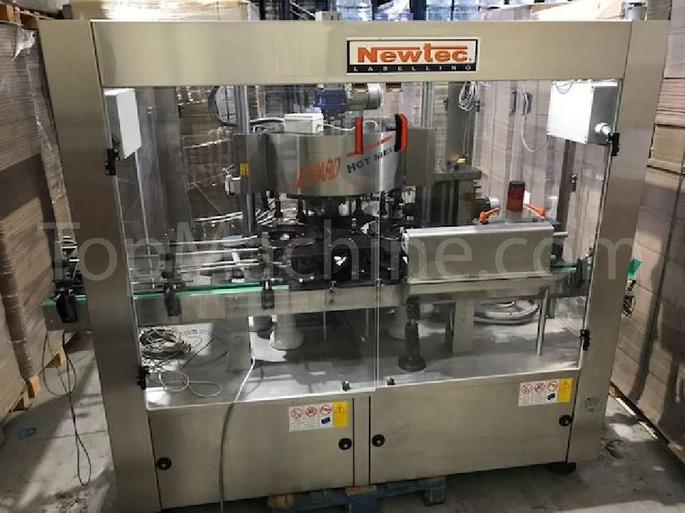 Used Newtec Leopard Hot Melt 720  Etichettatrice di bottiglie