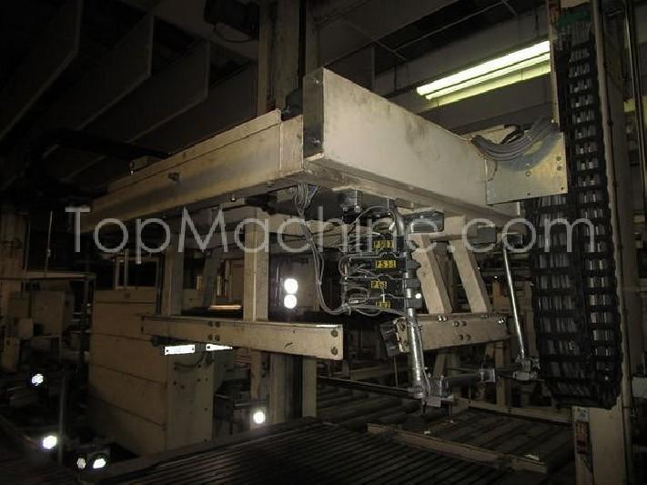 Used Schäffer 12  Palletizer & Pallet wrapper