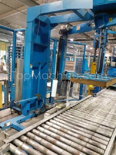 Used Robopac SCPS  Palletizer & Pallet wrapper
