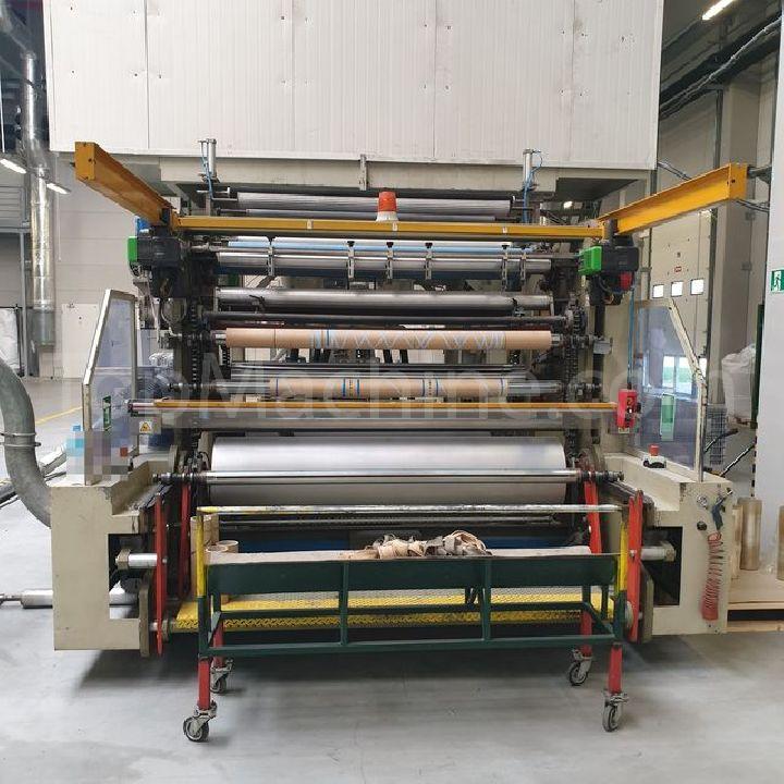 Used RL Plastproject PVC FILM TR120 S-680  Shrink extrusion line