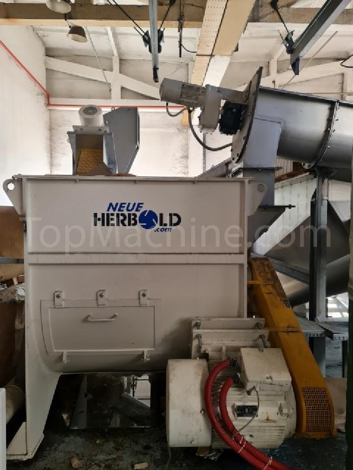 Used Neue Herbold Washing line Recykling Linia do mycia