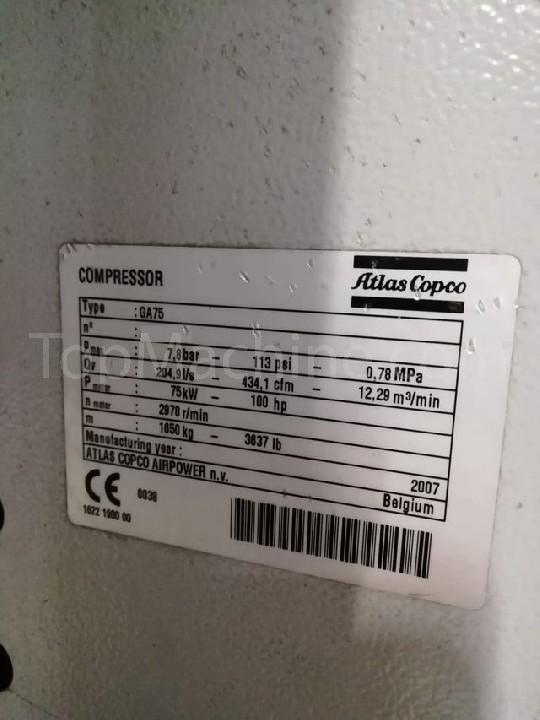 Used Atlas Copco GA75  Compresores PET