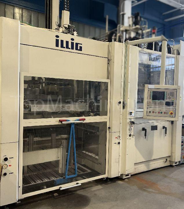 Used Illig UA 101 L + BE 101 L  Vakum şekillendirme