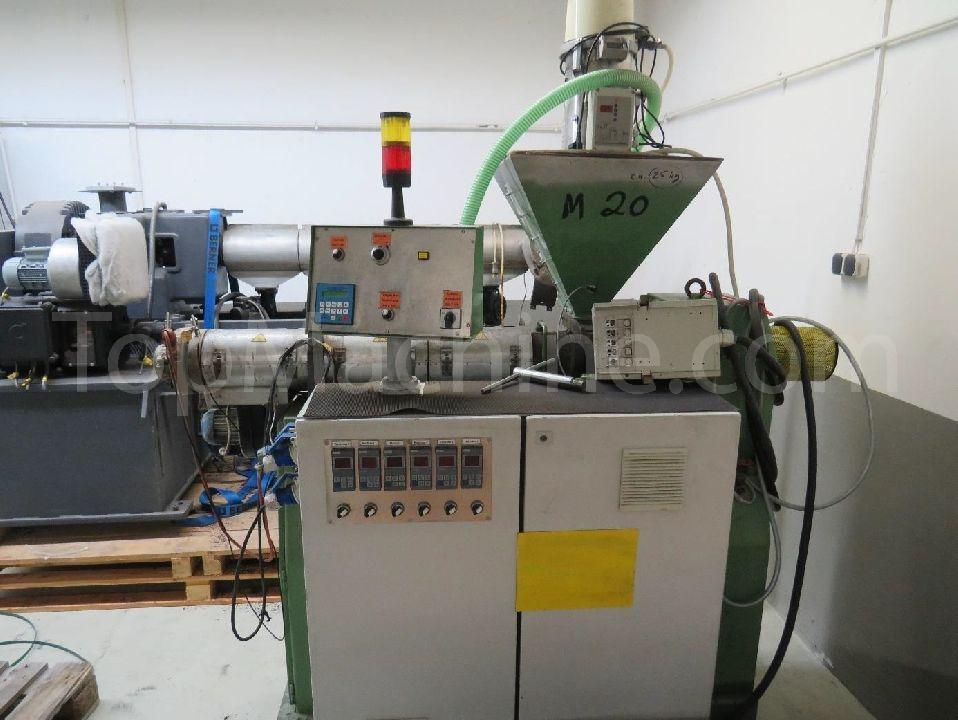 Used Kuhne PEZs 27KE 1 24D  PE/PP ekstruder