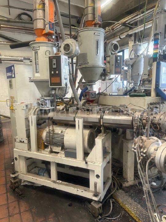 Used Battenfeld BEX 1 45 30B  PE/PP pipe line