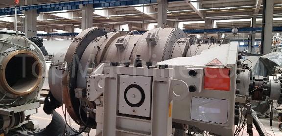 Used Krauss Maffei KME 90-36 B/R  PE/PP pipe line